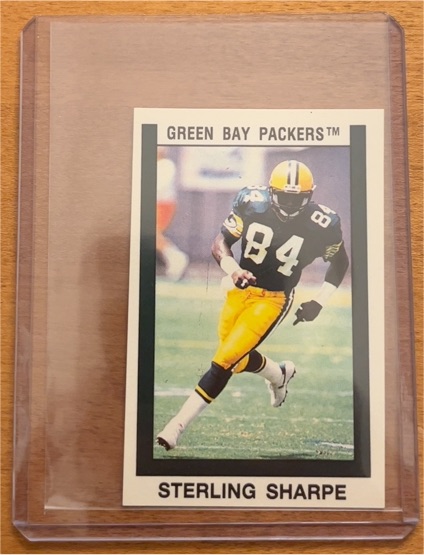 1989 Panini #69 Sterling Sharpe — front