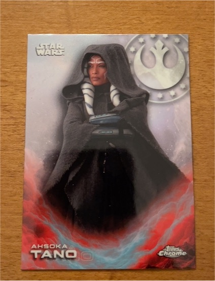 2025 Topps Chrome Star Wars CE-1 Ahsoka Tano — front