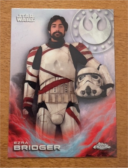 2025 Topps Chrome Star Wars #39 Ezra Bridger — front
