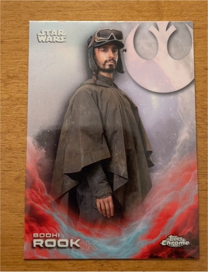 2025 Topps Chrome Star Wars #12 Bodhi Rook — front