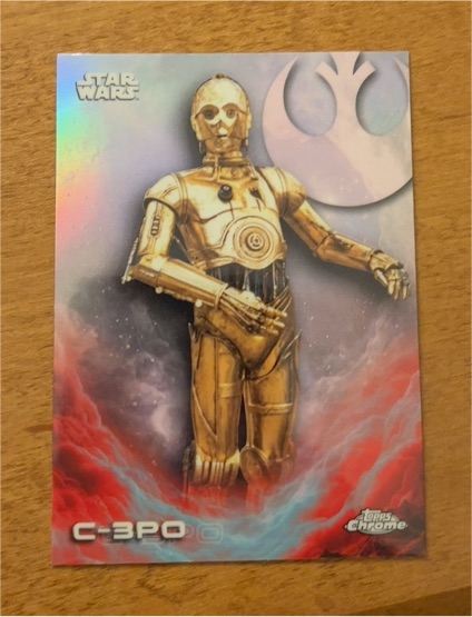 2025 Topps Chrome Star Wars #13 C-3PO — front