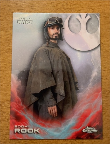 2025 Topps Chrome Star Wars #CE-6 Bodhi Rook — front