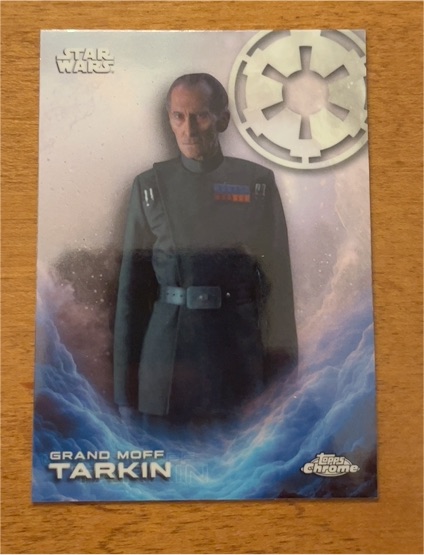 2025 Topps Chrome Star Wars #53 Grand Moff Tarkin — front