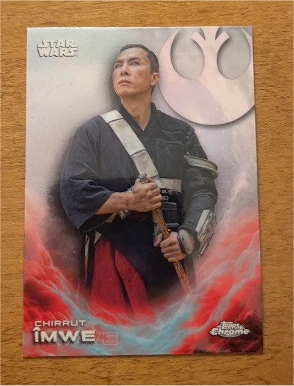2025 Topps Chrome Star Wars #CE-11 Chirrut Îmwe — front
