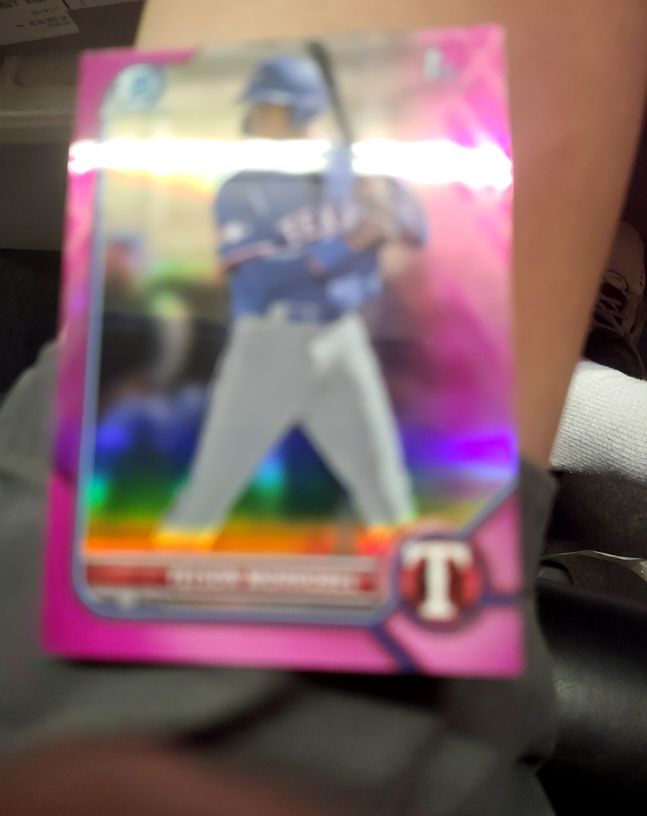 2022 Bowman Chrome #BCP-21 Josh Jung — front