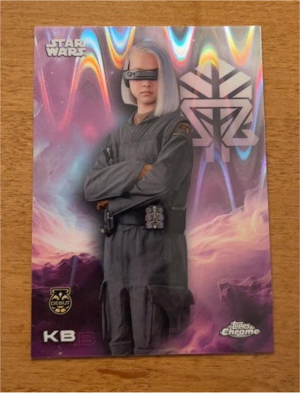 2025 Topps Chrome Star Wars #128 KB Skeleton Crew — front