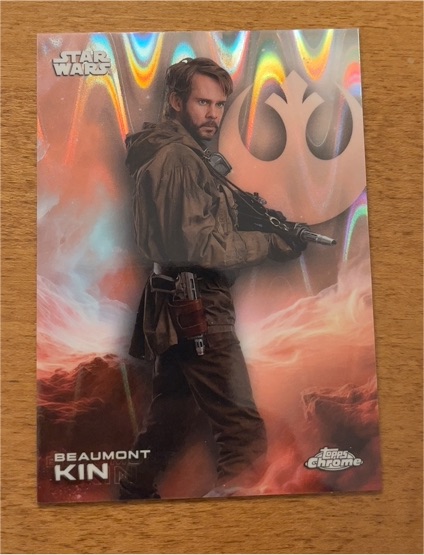 2025 Topps Chrome Star Wars #106 Beaumont Kin — front