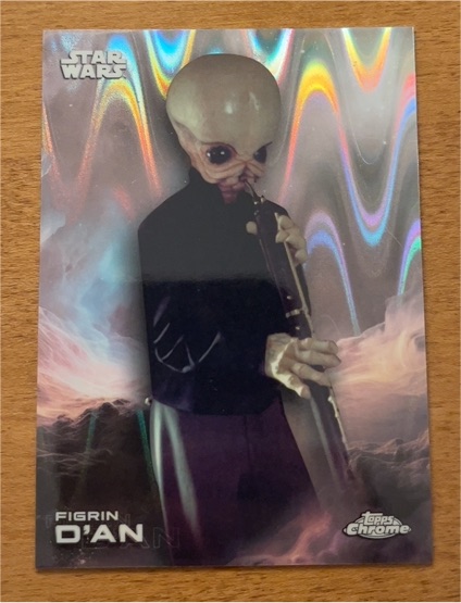 2025 Topps Chrome Star Wars #116 Figrin D'an — front