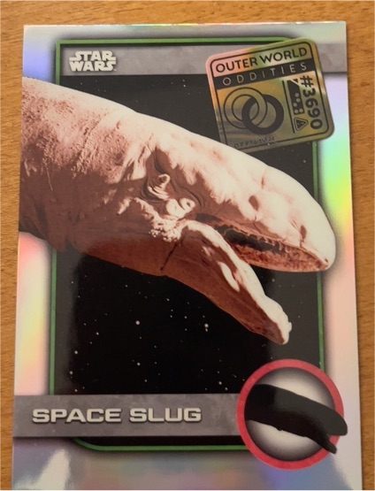 2025 Topps Chrome Star Wars #UO-20 Space Slug — front