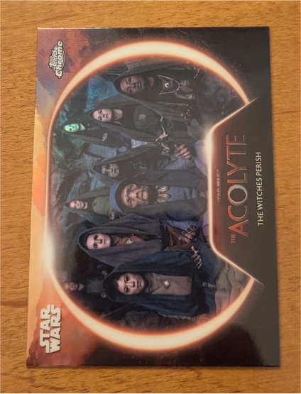 2025 Topps Chrome Star Wars #AC-20 The Witches Perish The Acolyte — front