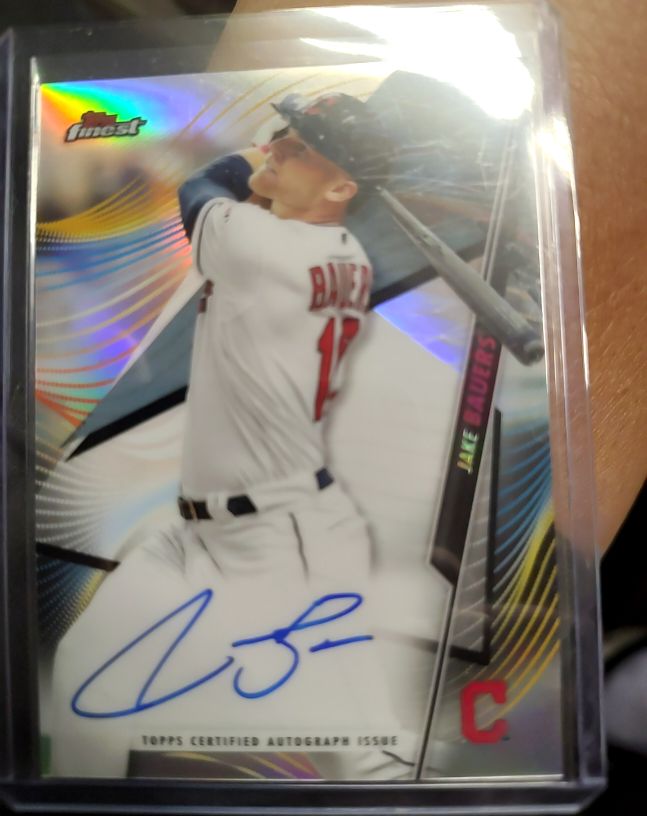 2020 Topps Finest #FA-JB Jake Bauers — front