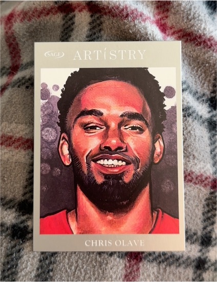 2022 Sage Artistry #111 Chris Olave — front