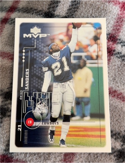 1999 Upper Deck MVP #53 Deion Sanders — front