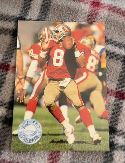 1991 Pro Set Platinum #271 Steve Young — front