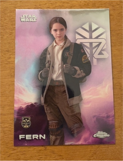 2025 Topps Chrome Star Wars #42 Fern — front