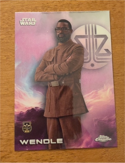 2025 Topps Chrome Star Wars #191 Wendle — front