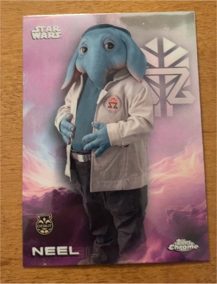 2025 Topps Chrome Star Wars #137 Neel — front