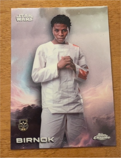 2025 Topps Chrome Star Wars #8 Birnok — front