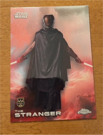 2025 Topps Chrome Star Wars #182 The Stranger — front