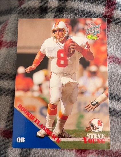 1994 Classic NFL Draft #97 Steve Young — front