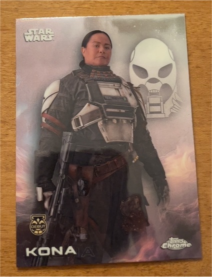 2025 Topps Chrome Star Wars #129 Kona — front