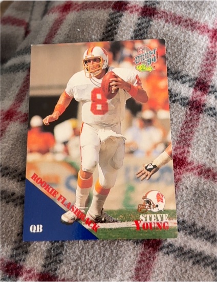 1994 Classic Draft Rookie Flashback #97 Steve Young — front