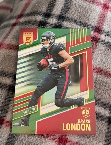 2022 Donruss Elite #120 Drake London — front