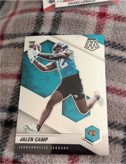 2021 Panini Mosaic #393 Jalen Camp — front