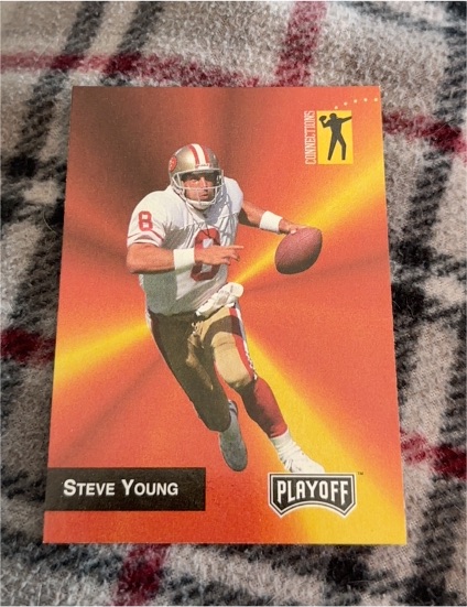 1993 Playoff #287 Steve Young — front