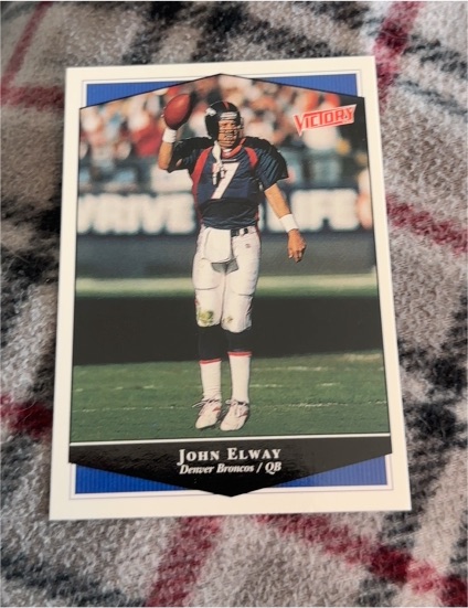 1999 Upper Deck Victory #80 John Elway — front