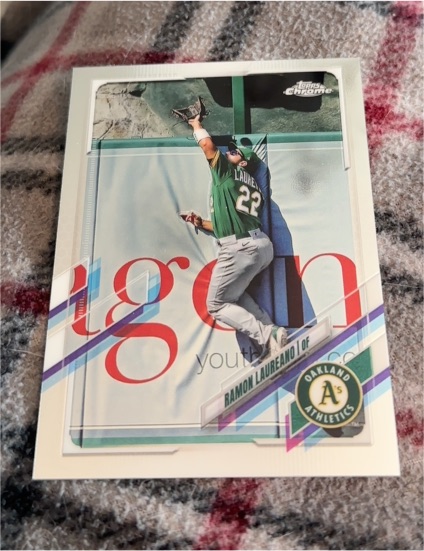 2021 Topps Chrome #215 Ramon Laureano — front