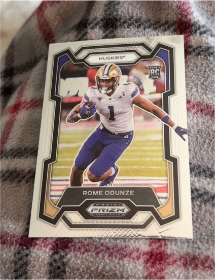 2024 Panini Prizm Draft Picks #111 Rome Odunze — front