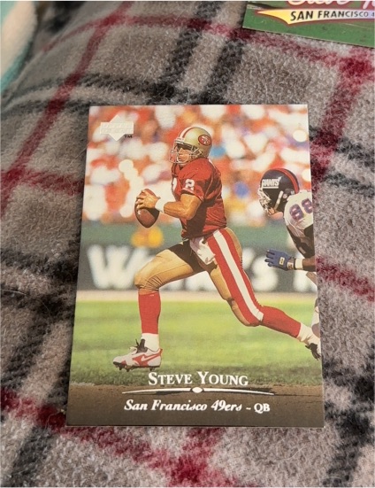 1996 Upper Deck #115 Steve Young — front