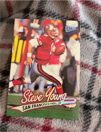 1997 Fleer Ultra #73 Steve Young — front