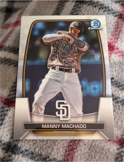 2023 Bowman Chrome #73 Manny Machado — front