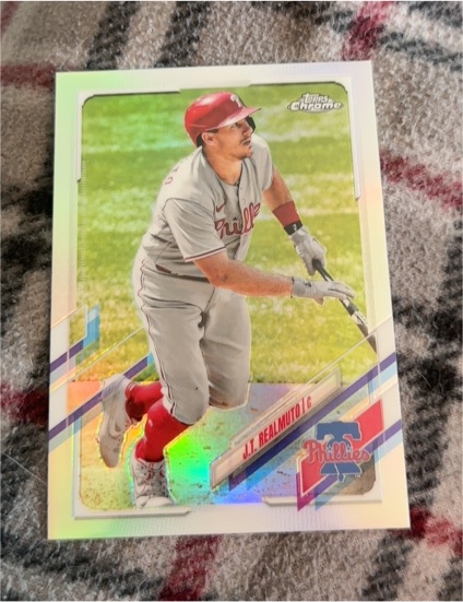 2021 Topps Chrome #82 J.T. Realmuto — front
