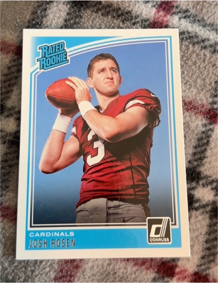 2018 Donruss #302 Josh Rosen — front