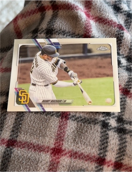 2021 Topps Chrome #148 Manny Machado — front