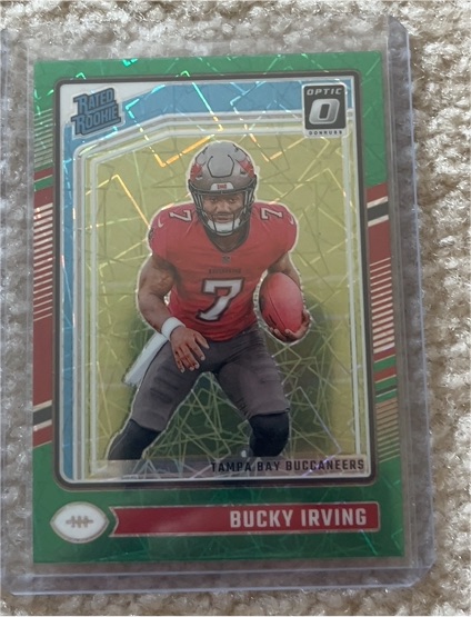 2024 Panini Donruss Optic #216 Bucky Irving — front