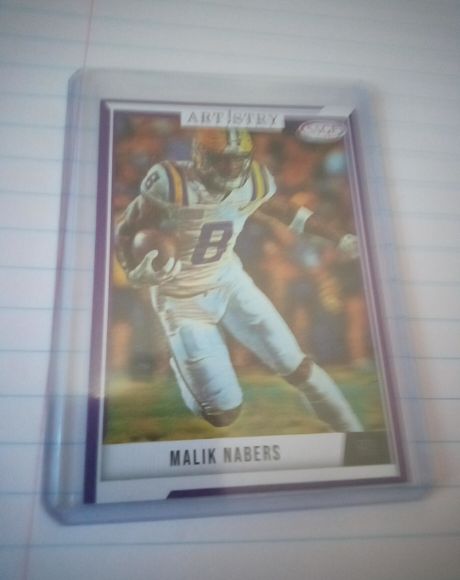 2023 Score Artistry #AS-MN Malik Nabers — front