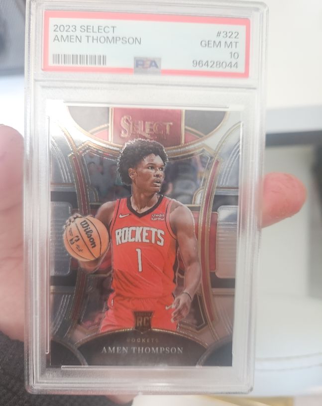 2023-24 Panini Select #322 Amen Thompson — front