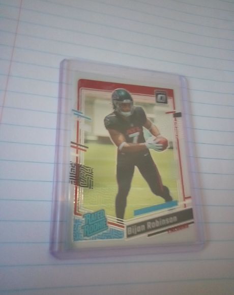 2023 Panini Donruss Optic #206 Bijan Robinson — front