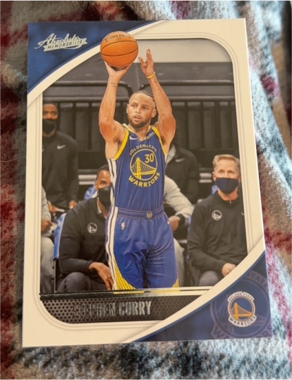 2020-21 Panini Absolute Memorabilia #32 Stephen Curry — front
