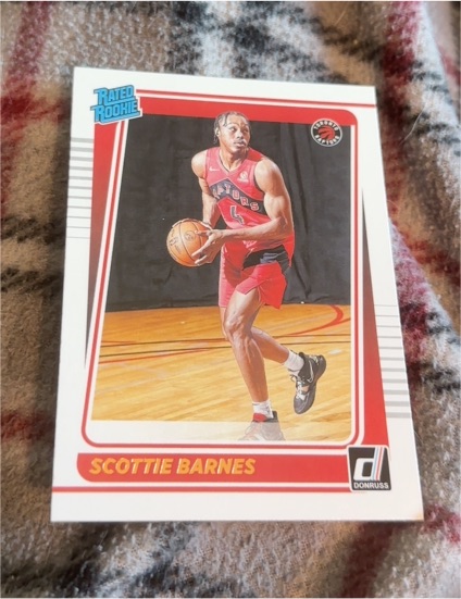 2021-22 Donruss #236 Scottie Barnes — front