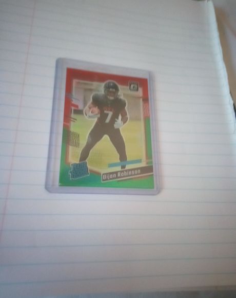 2023 Panini Donruss Optic #206 Bijan Robinson — front