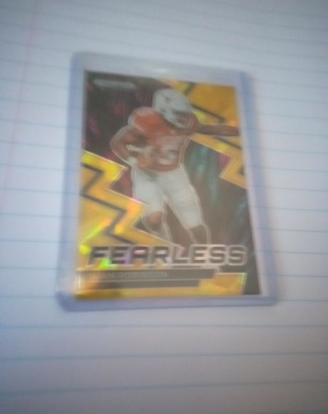 2023 Panini Prizm Draft Picks Fearless #F-1 Anthony Richardson — front