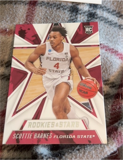 2021 Panini Chronicles Draft Picks/Rookies & Stars #307 Scottie Barnes — front