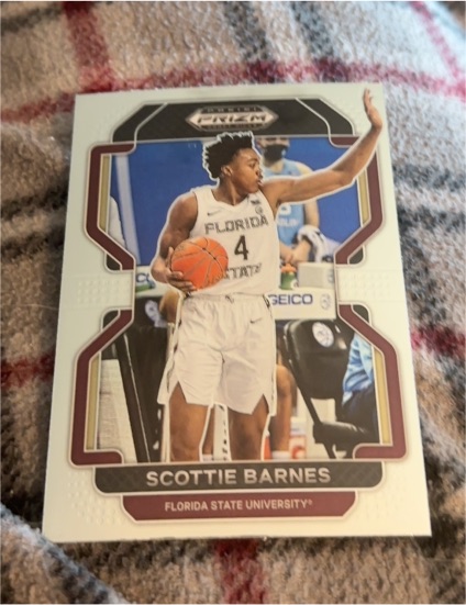 2021-22 Panini Prizm #320 Scottie Barnes — front
