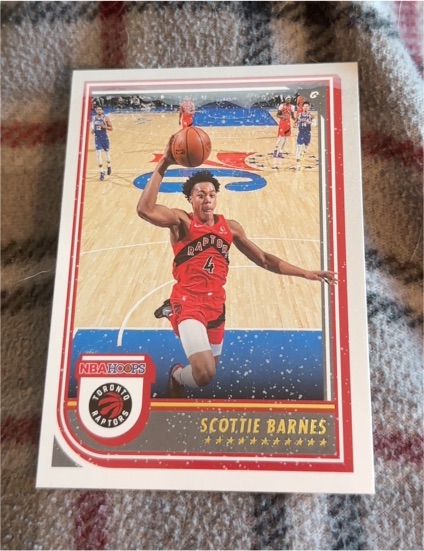 2022-23 Panini NBA Hoops #37 Scottie Barnes — front