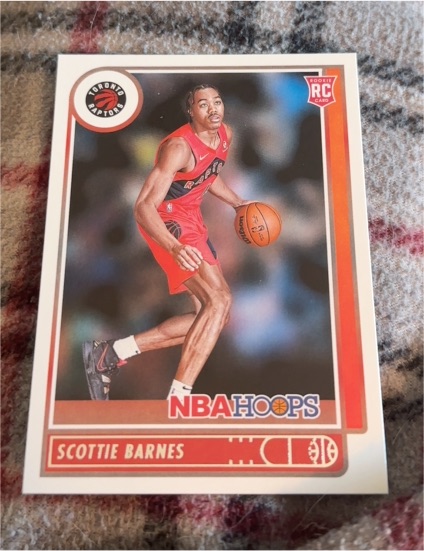 2021-22 Panini NBA Hoops #227 Scottie Barnes — front